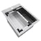 Ruvati Outdoor BBQ Workstation Sink 15x20" Topmnt MarineGrade T-316 SS RVBoat RVQ5210 - alternate 7